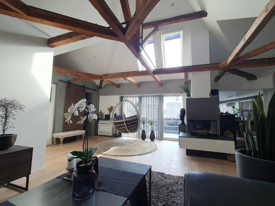 Modern Loftsleilighet Fredrikstad Eksteriør billede