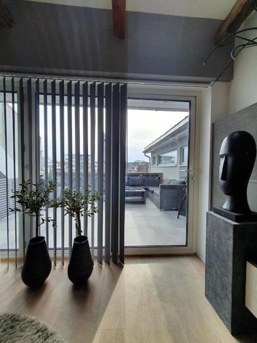 Modern Loftsleilighet Fredrikstad Eksteriør billede